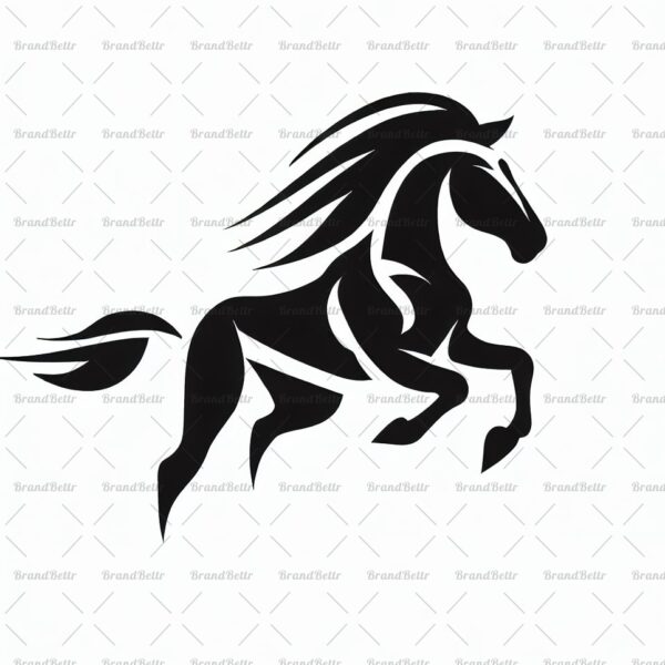 Galoppierendes Pferd